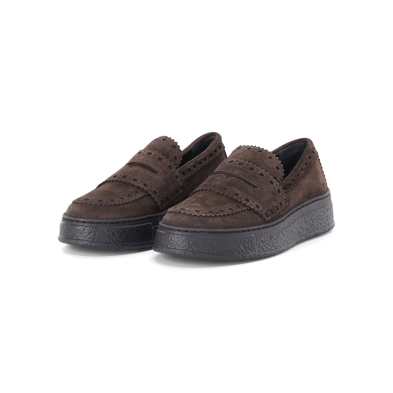 AGL Loafer Giuly aus Veloursleder Damen