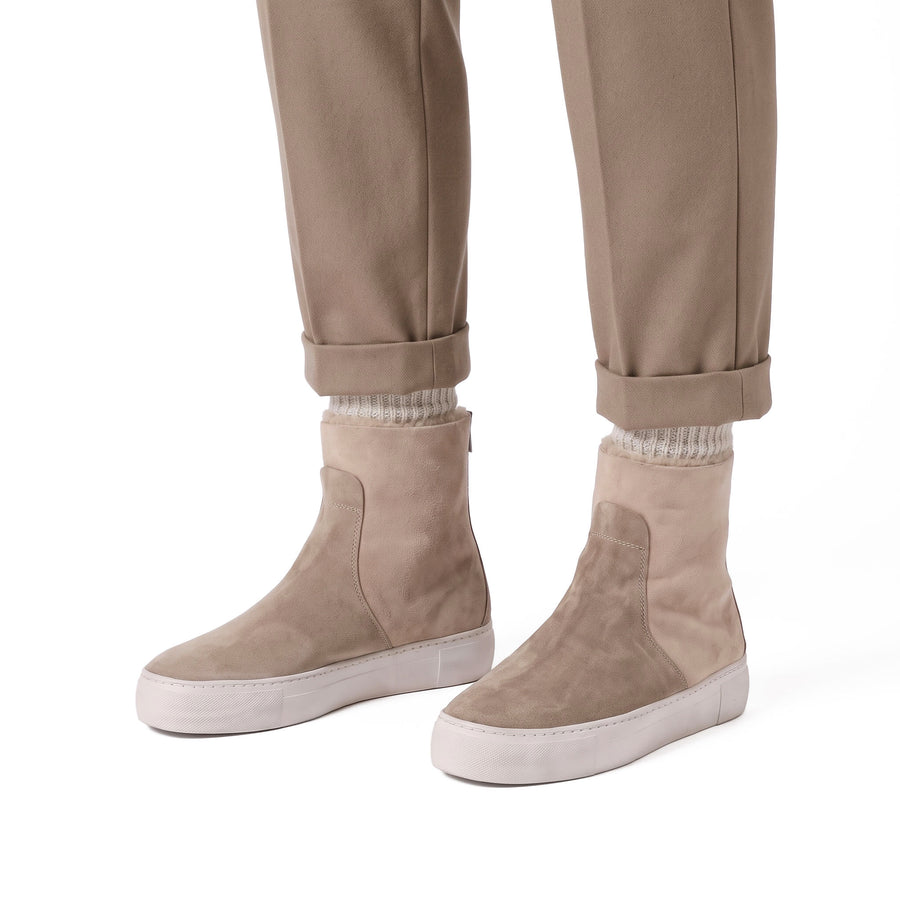 Boots Meghan aus Leder