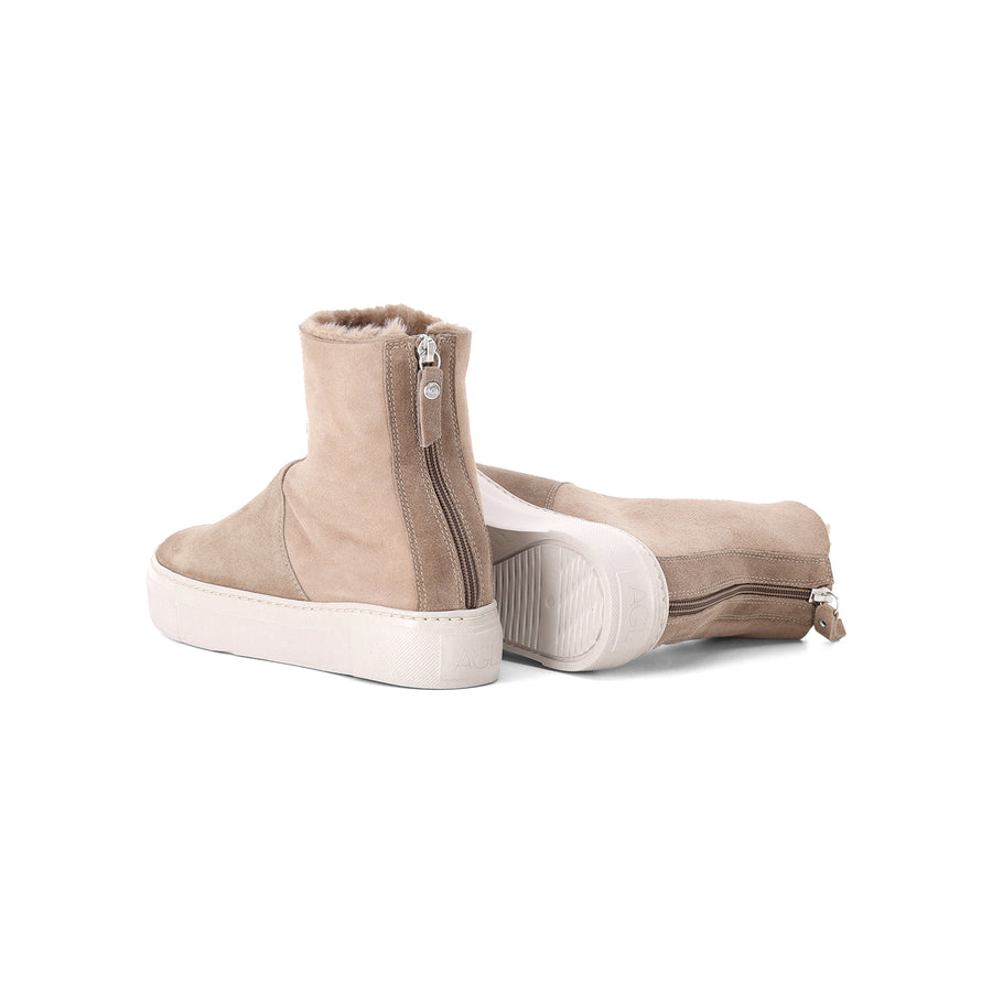 Boots Meghan aus Leder 42 / Hellbraun