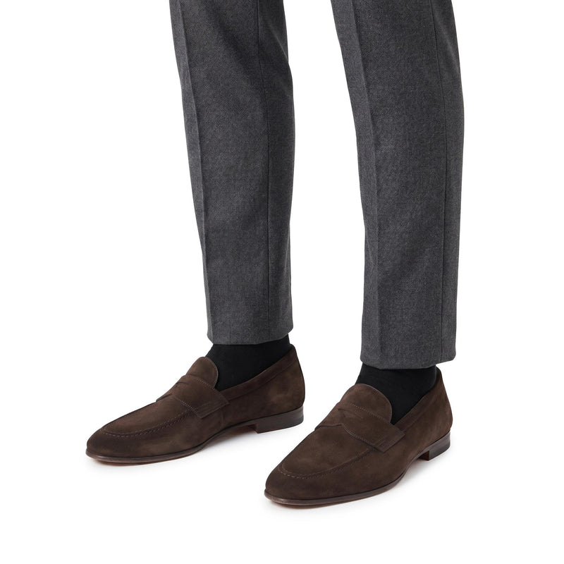 Loafers aus Veloursleder