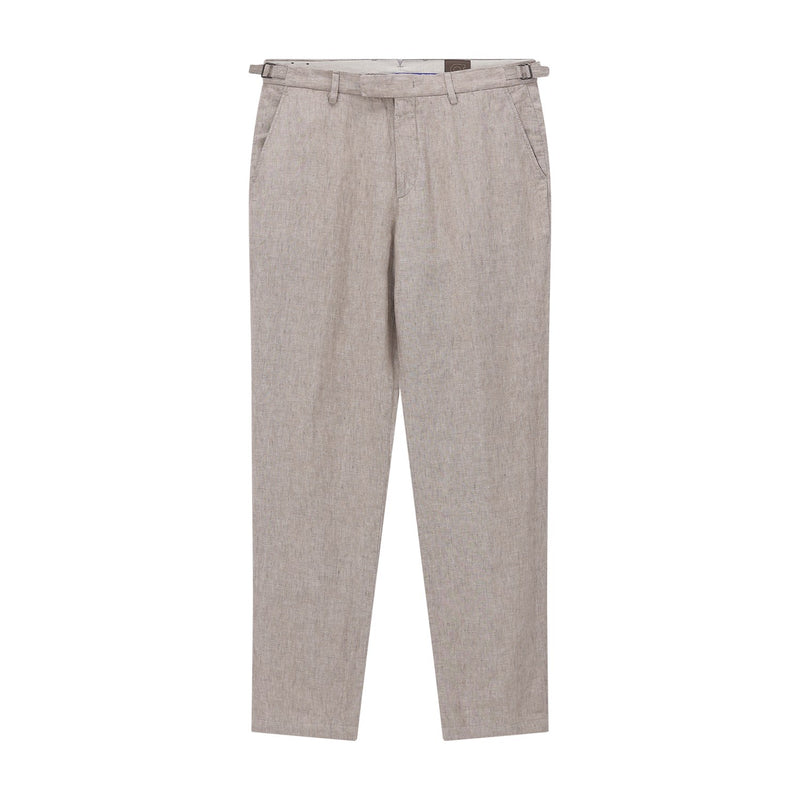 Leinenhose Loretto 38/32 / Braun