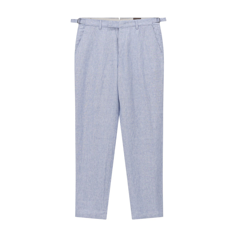 Leinenhose Loretto 38/32 / Blau