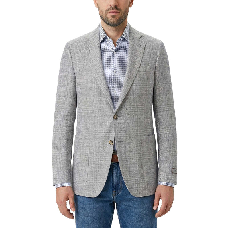 CANALI Sakko Kei aus Leinen und Wolle Herren