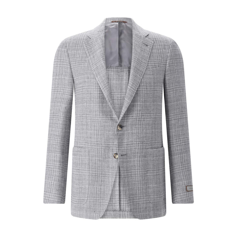 CANALI Sakko Kei aus Leinen und Wolle Herren