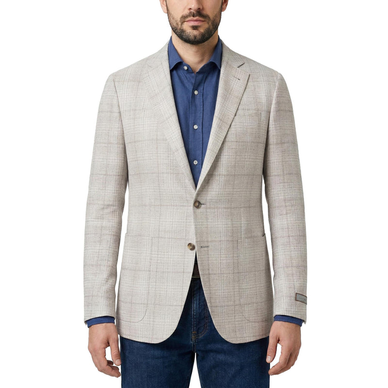 CANALI Kariertes Sakko Kei Herren