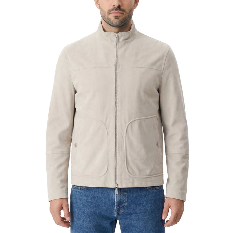 eleventy Jacke aus Veloursleder Herren