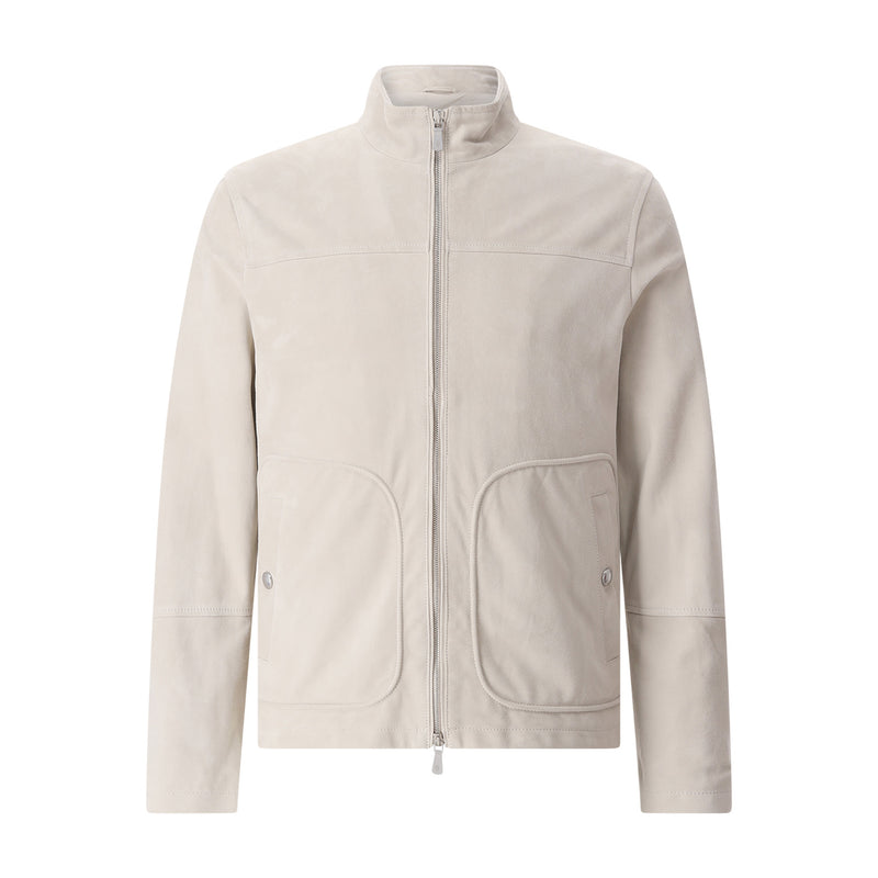 eleventy Jacke aus Veloursleder Herren