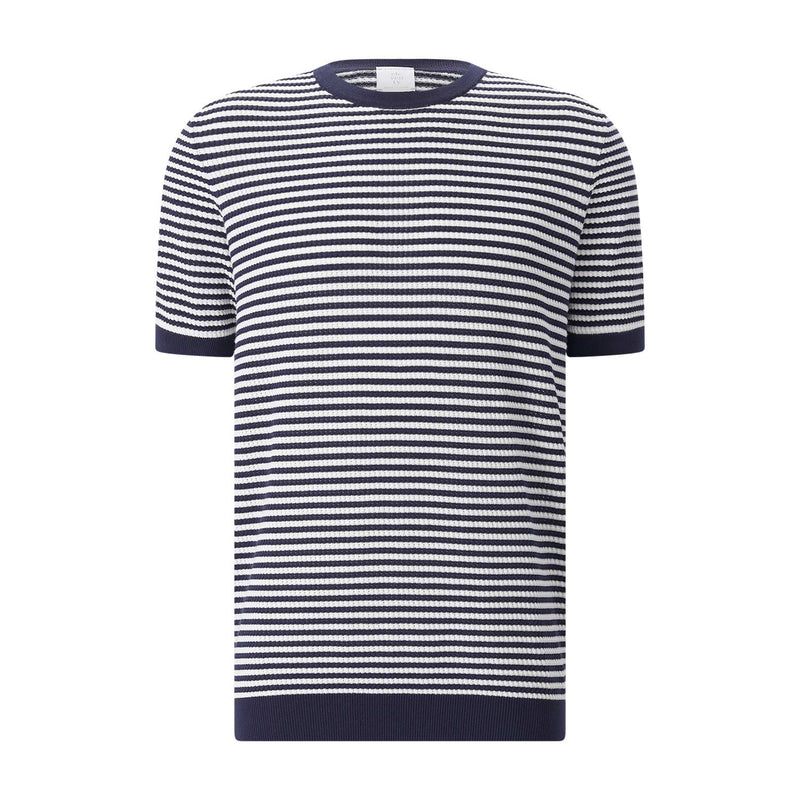 T-Shirt mit Rundhalsausschnitt XXL / Dunkelblau