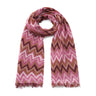 Mala Alisha Schal London mit Zick-Zack-Muster Damen