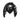 Tuch Spirit Cat aus Wolle & Kaschmir One Size / Schwarz