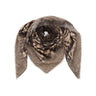 LOUIS BLACK Tuch Smoked Animal mit Fell Damen