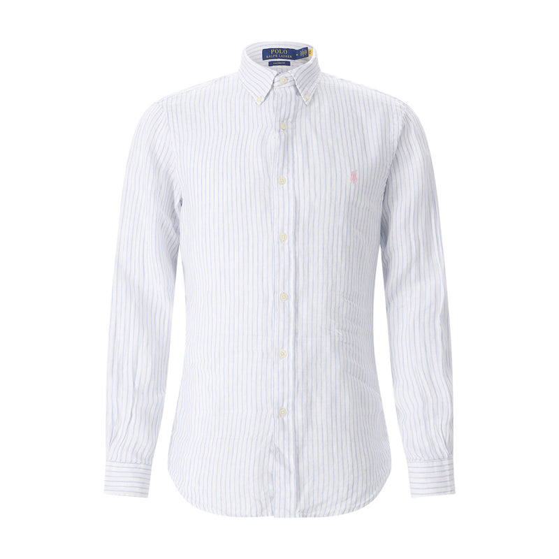 Polo Ralph Lauren Gestreiftes Hemd mit Logo Herren