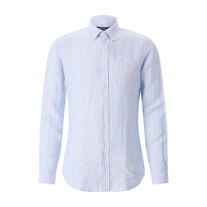 Polo Ralph Lauren Gestreiftes Hemd mit Logo Herren