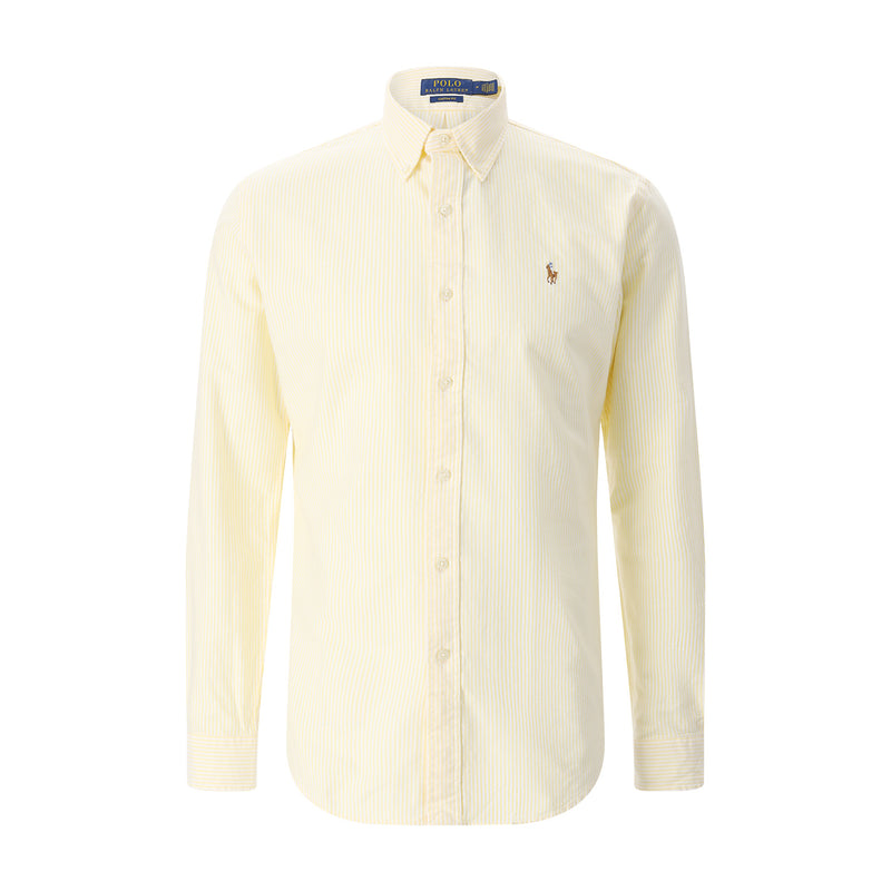 Polo Ralph Lauren Gestreiftes Hemd mit Logo Herren