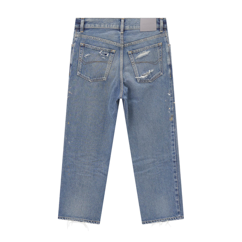 Relaxed-Fit Jeans aus Baumwolle 29 / Hellblau