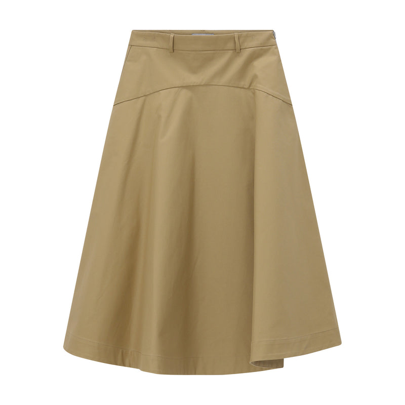 Balenciaga Midirock aus Baumwolle Damen