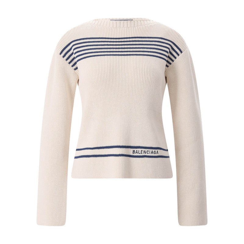 Pullover aus Baumwolle L / Creme