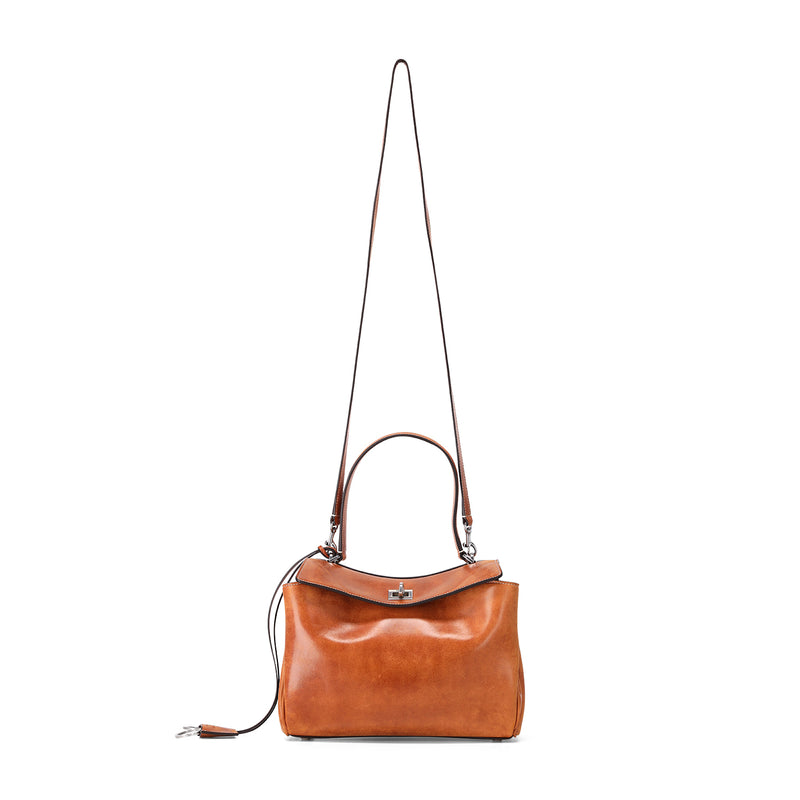 Tasche Rodeo Small aus Lammleder One Size / Braun
