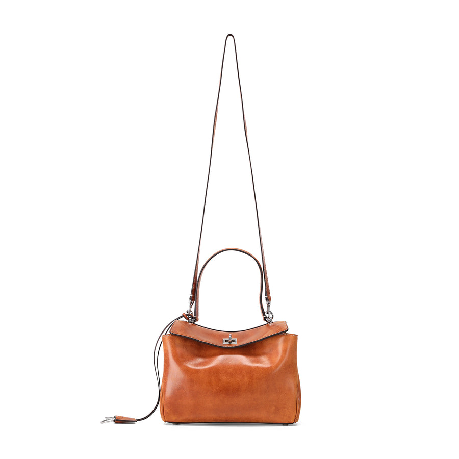 Tasche Rodeo Small aus Lammleder One Size / Braun