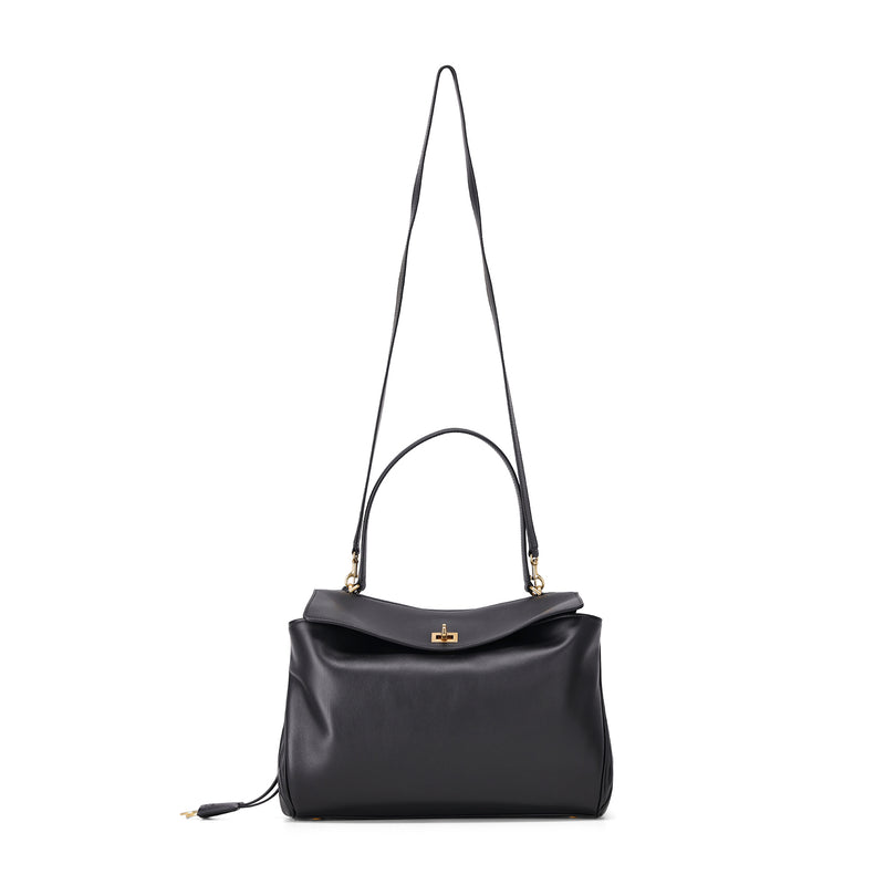 Tasche Rodeo aus Kalbsleder One Size / Schwarz