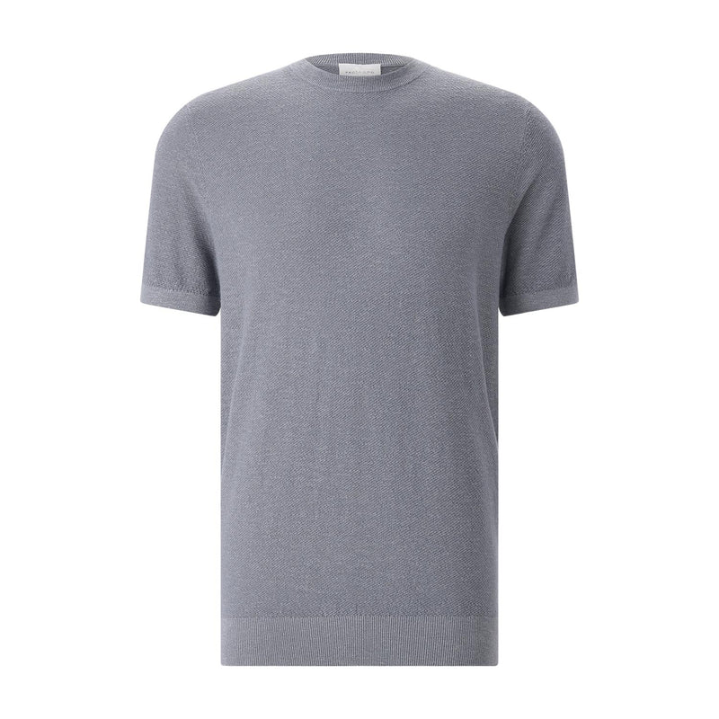 Profuomo Strukturiertes T-Shirt Herren