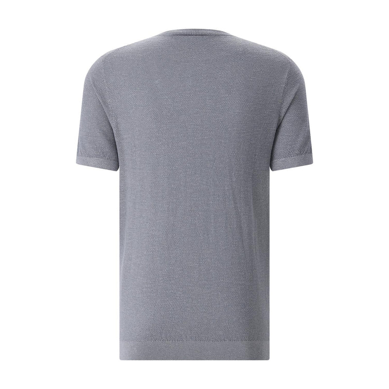 Profuomo Strukturiertes T-Shirt Herren