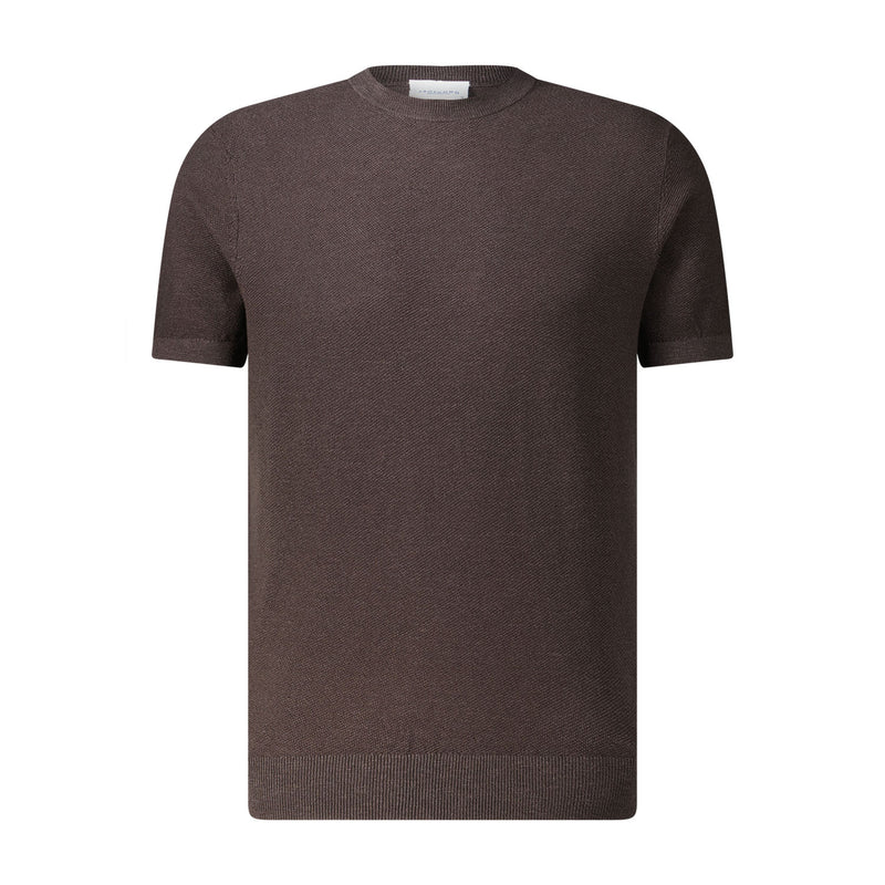 Profuomo Strukturiertes T-Shirt Herren