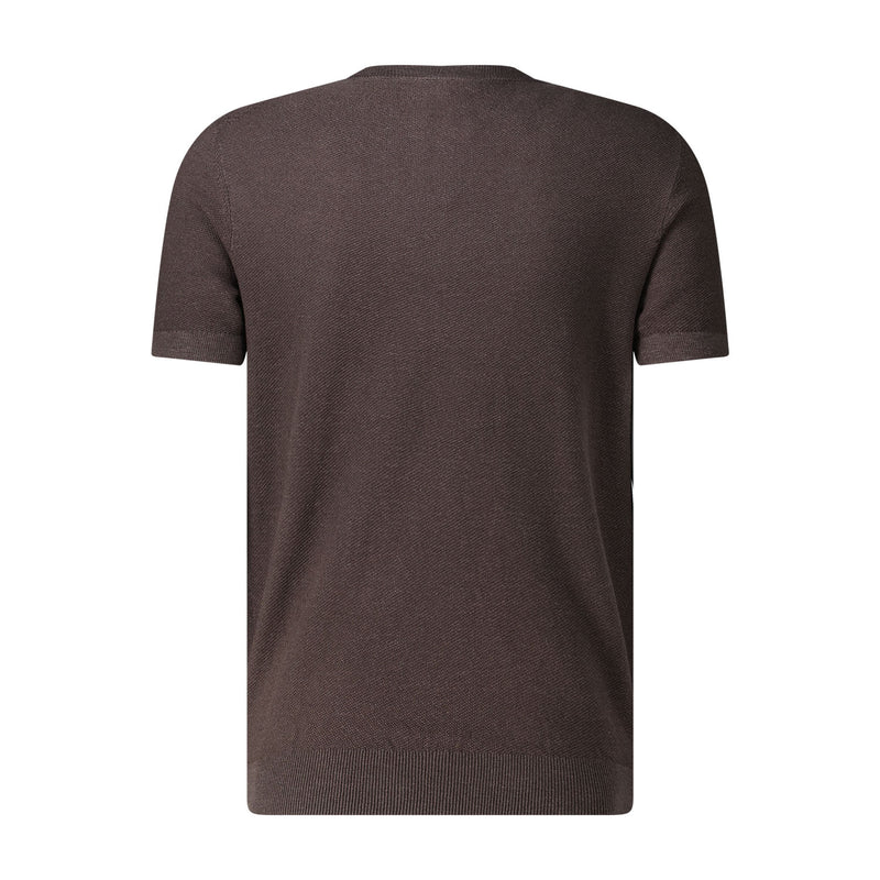 Profuomo Strukturiertes T-Shirt Herren