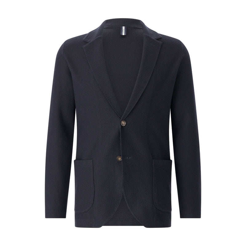 Profuomo Sakko in Strickoptik Herren