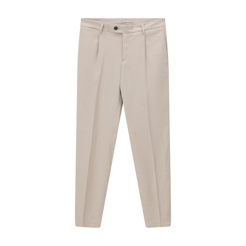 Profuomo Chinohose aus Leinenmix Herren