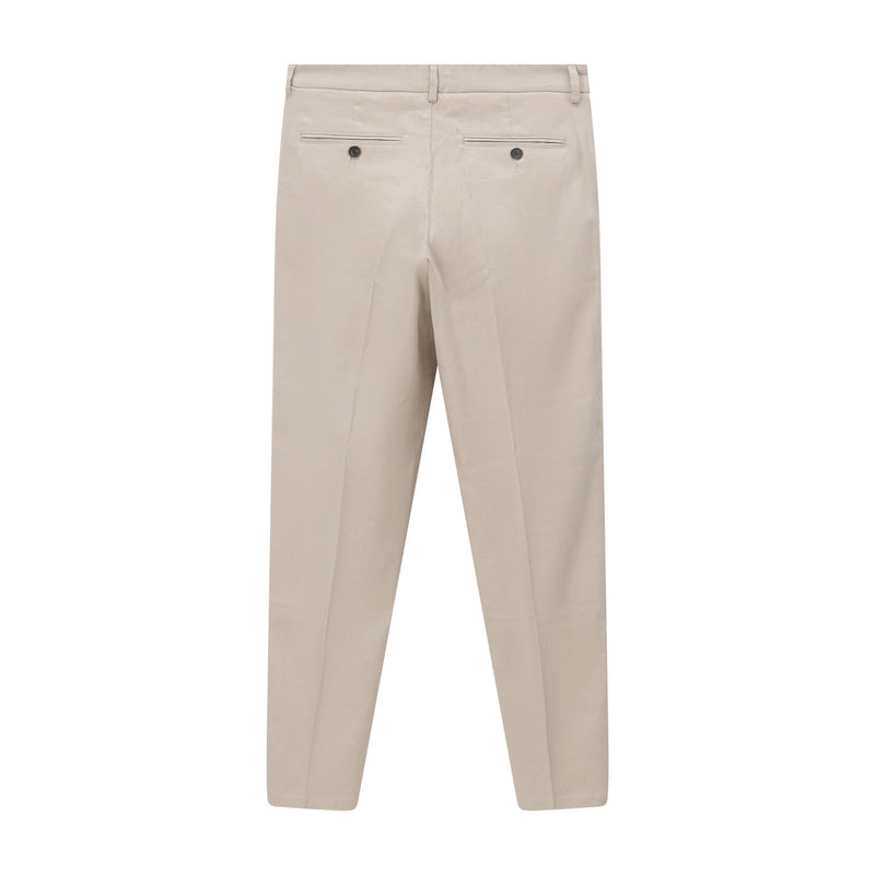 Profuomo Chinohose aus Leinenmix Herren