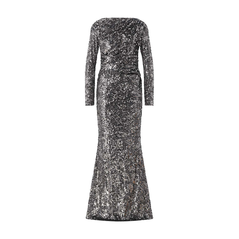 Talbot Runhof Abendkleid mit Pailletten Damen