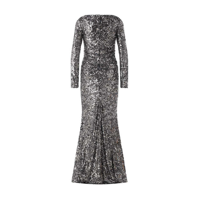Talbot Runhof Abendkleid mit Pailletten Damen