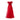 Abendkleid mit Organza 40 / Rot