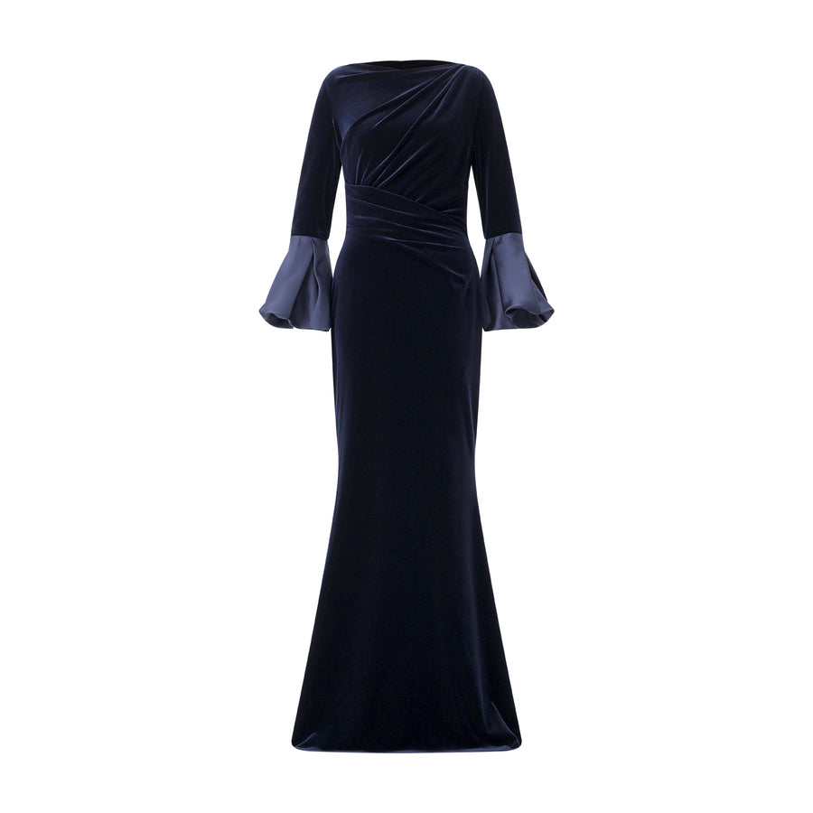 Talbot Runhof Abendkleid aus Samt Damen
