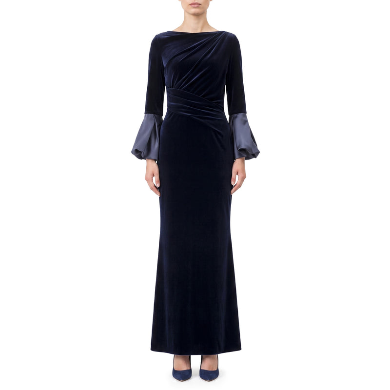 Talbot Runhof Abendkleid aus Samt Damen