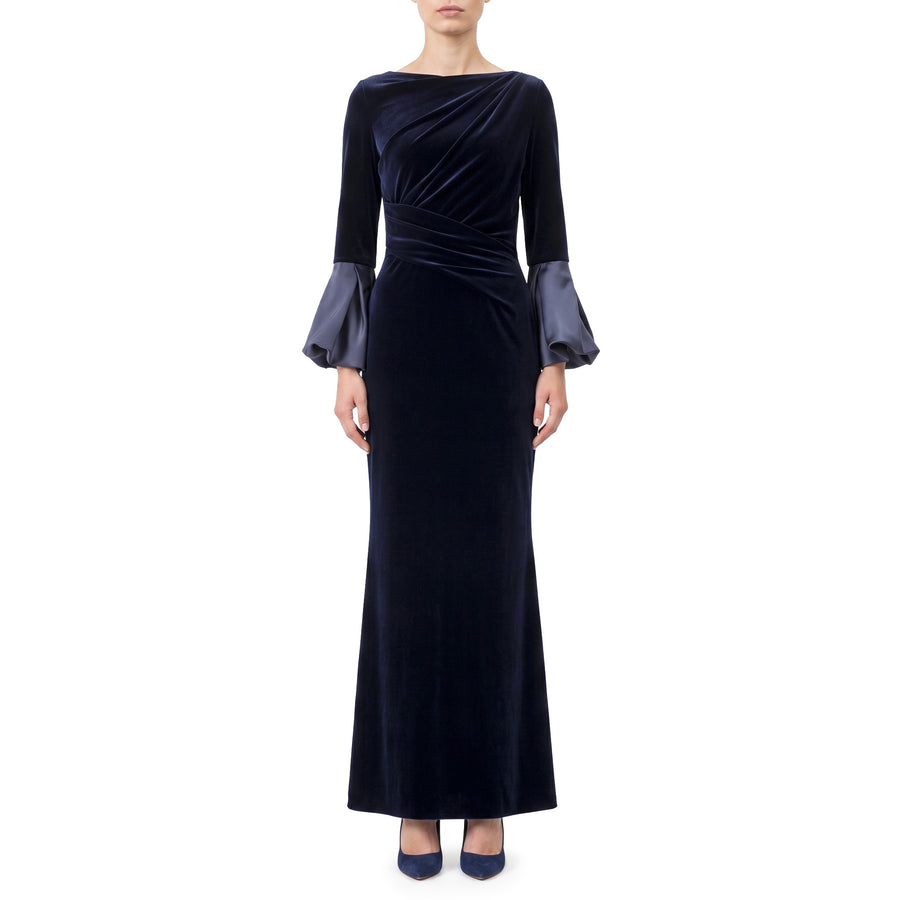 Talbot Runhof Abendkleid aus Samt Damen