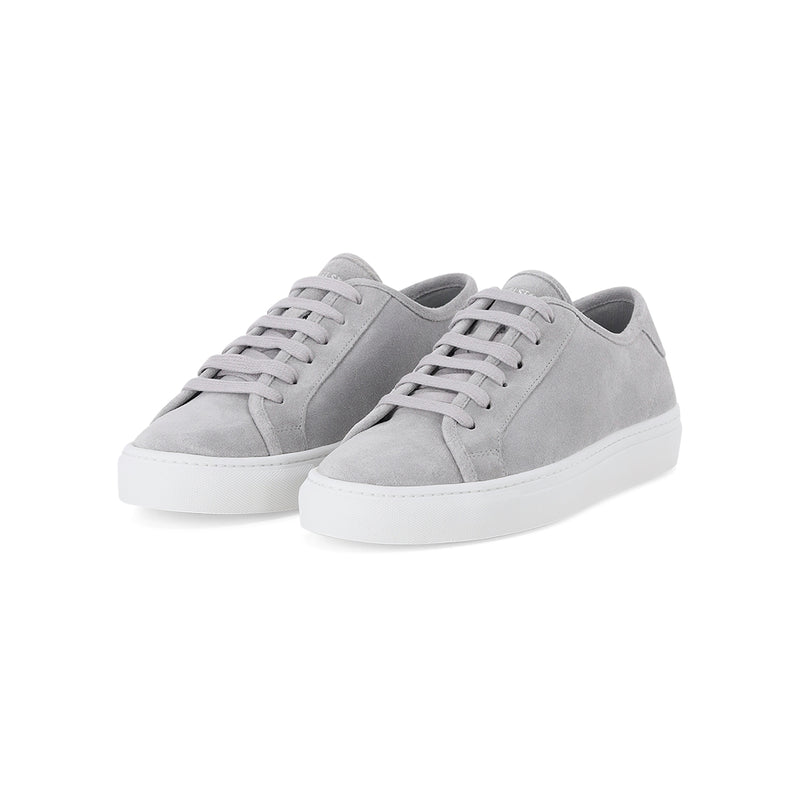Sneaker aus Leder 45 / Grau