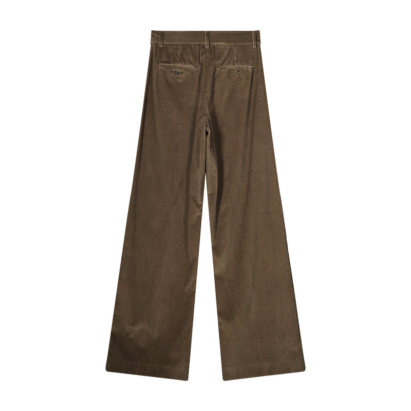 Cordhose Tania aus Baumwolle 44 / Hellbraun