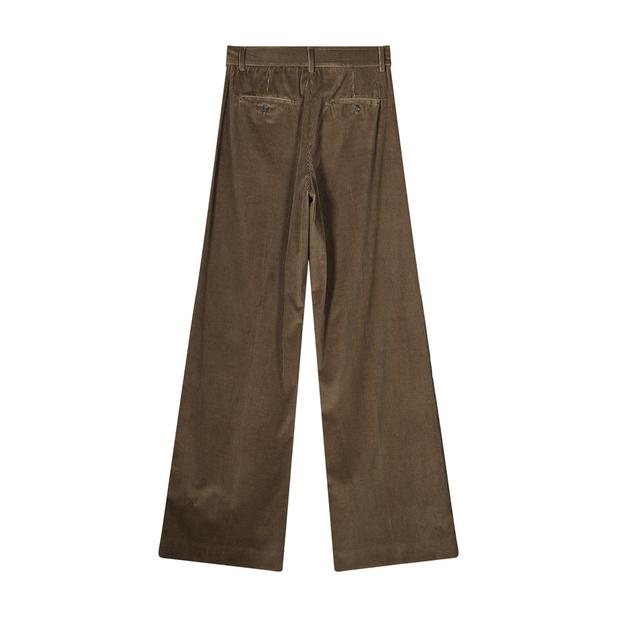 Cordhose Tania aus Baumwolle 44 / Hellbraun