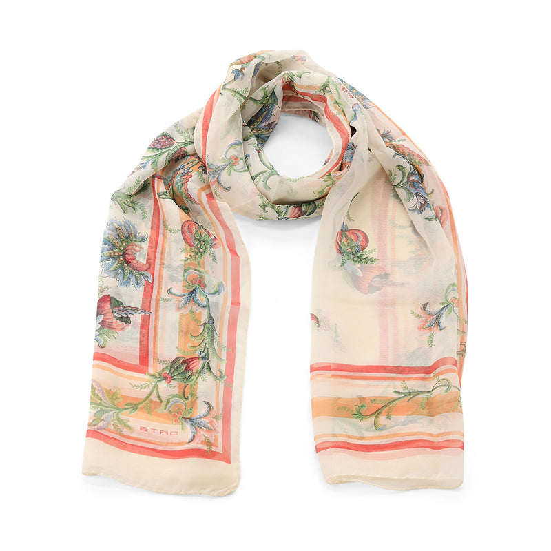 Tuch aus Seide One Size / Multicolor