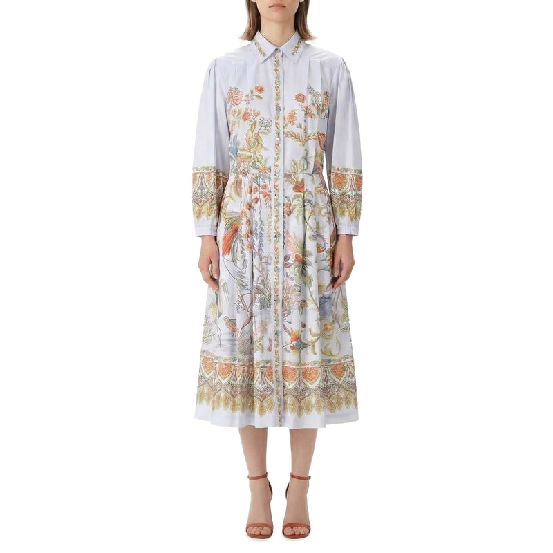 Blusenkleid mit Muster