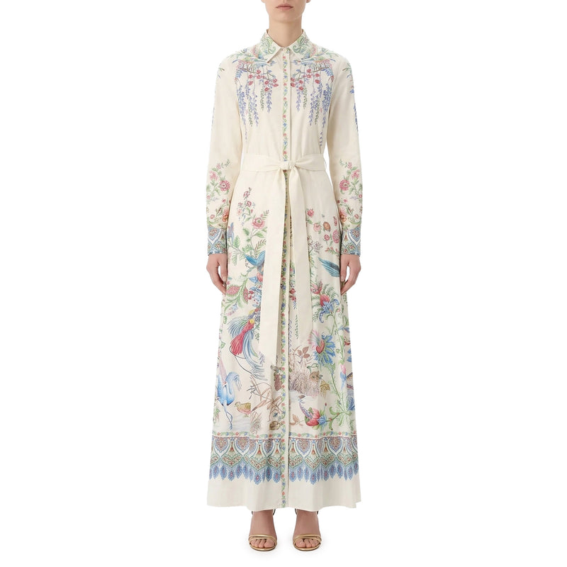 Blusenkleid mit Muster