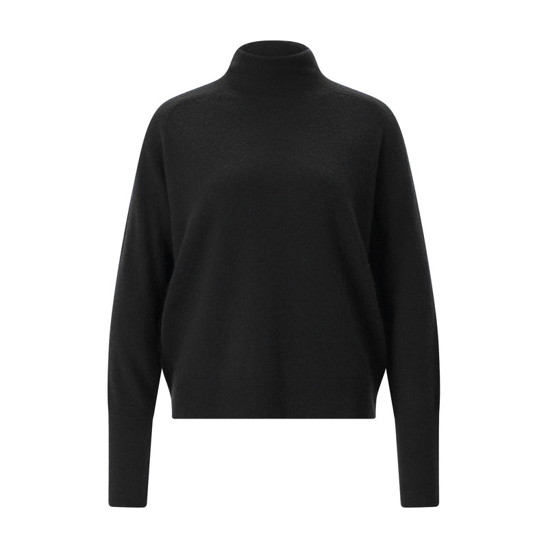 Sminfinity Rollkragenpullover aus Kaschmir & Baumwolle Damen
