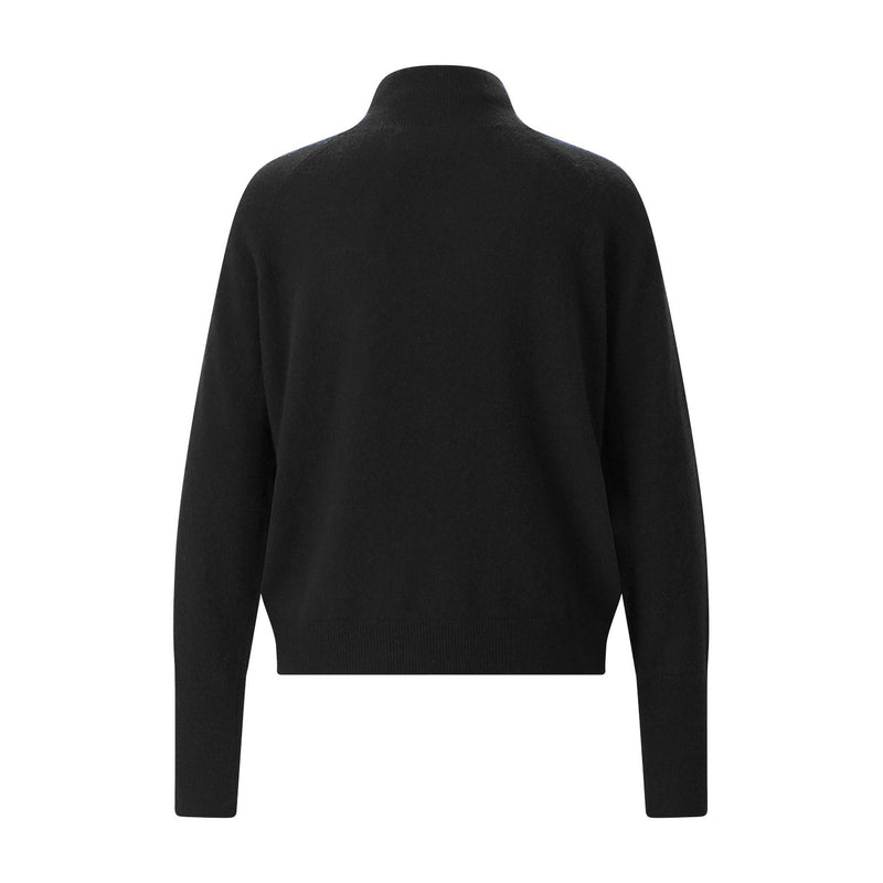 Sminfinity Rollkragenpullover aus Kaschmir & Baumwolle Damen
