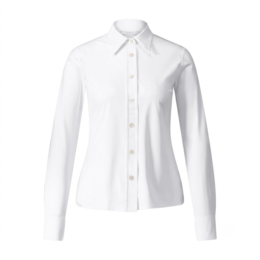 Caliban Slim-Fit Bluse Damen