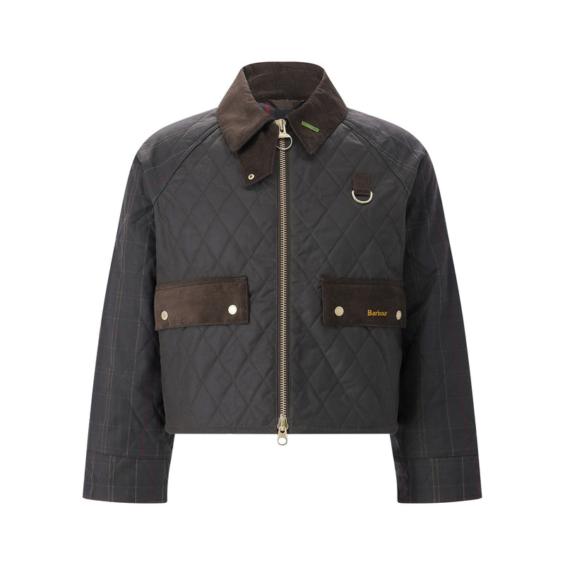 Barbour Jacke Tartan aus Baumwolle Damen