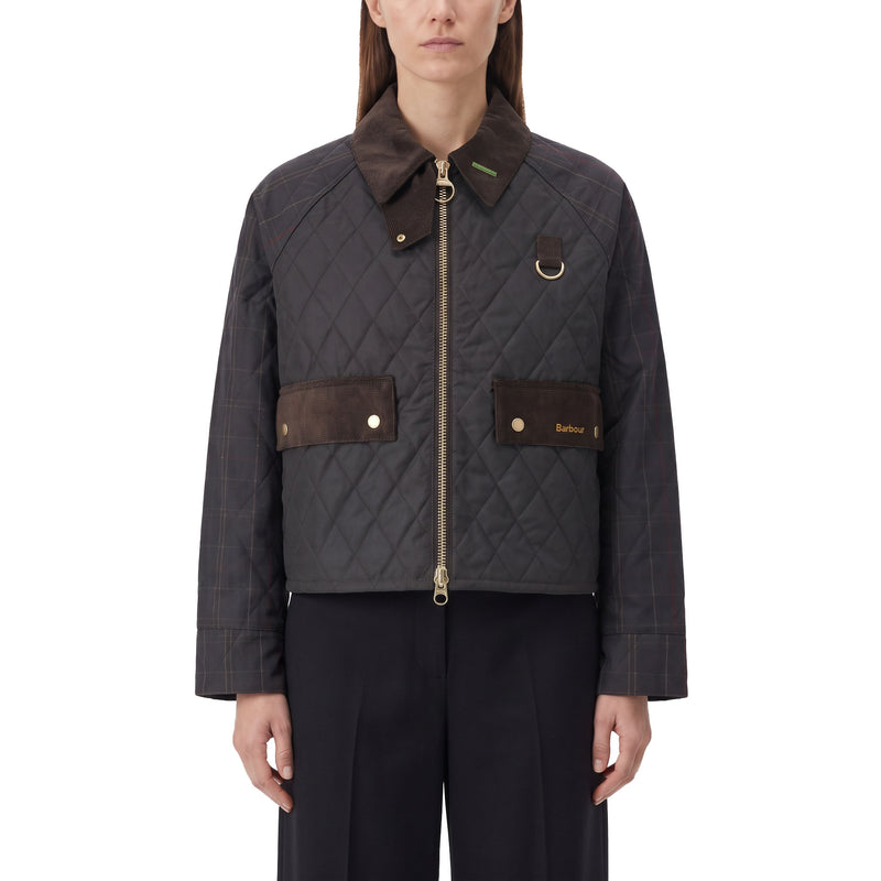 Jacke Tartan aus Baumwolle