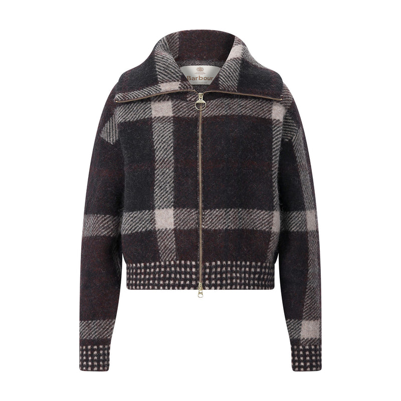 Barbour Strickjacke Carville mit Alpakawolle Damen