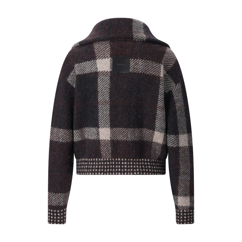 Barbour Carville cardigan with alpaca wool, women's